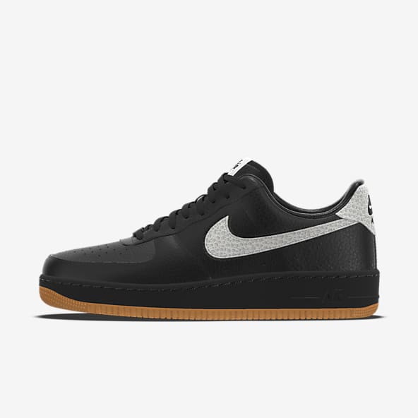 Black air forces men best sale